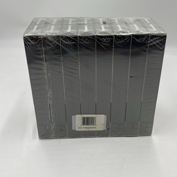 Lot of 8 Panasonic Blank VHS VCR Tapes T-120 NV-T120CAA 6 Hours VHS - Picture 3 of 5